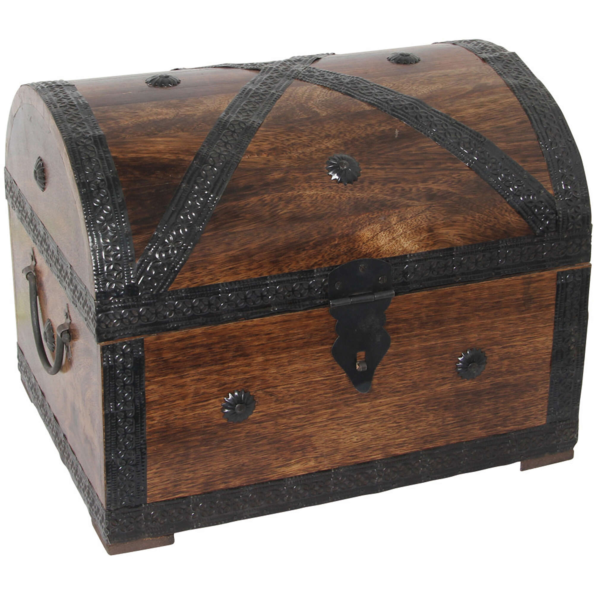 Piraten-Schatztruhe 32 cm mit Griffen (2735g) als Werbegeschenke Auf ...