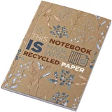 Novella Austen A6 Softcover carnet de notes en papier kraft recyclé - 50 feuilles