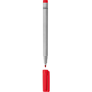 STAEDTLER Lumocolor Non-permanent M , Staedtler, rot, Kunststoff, 14,10cm x 0,90cm x 0,90cm (Länge x Höhe x Breite)