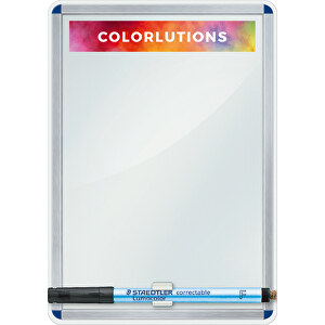 STAEDTLER Lumocolor Memo Board Set , Staedtler, grau, Kunststoff, 22,50cm x 1,00cm x 16,20cm (Länge x Höhe x Breite)