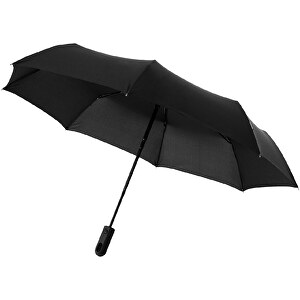 Trav 21,5' Vollautomatik Kompaktregenschirm , Marksman, schwarz, Pongee Polyester, 31,00cm (Höhe)