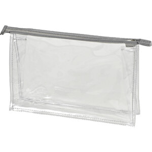 Reissverschluss-Tasche UNIVERSAL , Halfar, transparent, Folie, 7,00cm x 17,00cm x 27,00cm (Länge x Höhe x Breite)