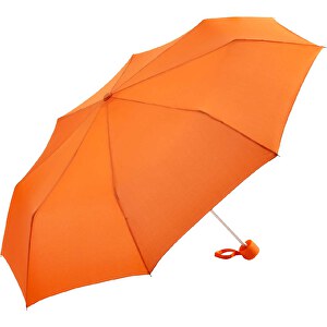 Alu-Mini-Taschenschirm , Fare, orange, 100% Polyester-Pongee, 