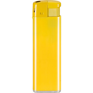 Unilite® U-59 04 Elektronik-Feuerzeug , Unilite, gelb, AS/ABS, 0,90cm x 8,20cm x 2,40cm (Länge x Höhe x Breite)