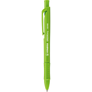 STABILO GREENfancy Kugelschreiber , Stabilo, grün, Bio-Plastik, 14,50cm x 1,40cm x 1,20cm (Länge x Höhe x Breite)