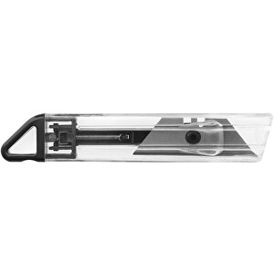 Hoost Cuttermesser , schwarz, ABS Kunststoff, 13,50cm x 2,50cm x 1,00cm (Länge x Höhe x Breite)