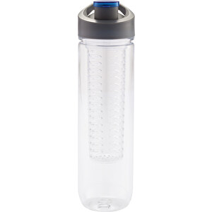 Wasserflasche Mit Aromafach , blau, Tritan, PP, 27,50cm (Höhe)