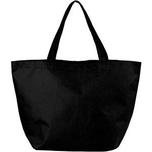 Maryville Non Woven Einkaufstasche 28L , schwarz, PP Kunststoff Non Woven, 80 g/m2, 50,00cm x 33,00cm x 20,00cm (Länge x Höhe x Breite)