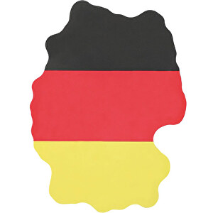 Automagnet 'Nations' , Deutschland-Farben, Metall, 10,00cm x 13,50cm (Länge x Breite)