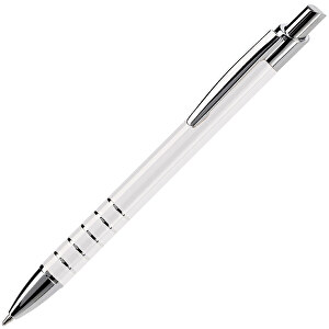 Kugelschreiber Talagante , weiss, Metall, 13,90cm (Länge)
