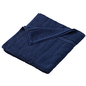 Bath Towel , Myrtle Beach, navy, 100% Baumwolle, ringgesponnen, 70 x 140 cm, 140,00cm x 70,00cm (Länge x Breite)