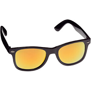 Sonnenbrille 'Blues' Sun , schwarz, Kunststoff, 14,50cm x 5,00cm x 15,00cm (Länge x Höhe x Breite)