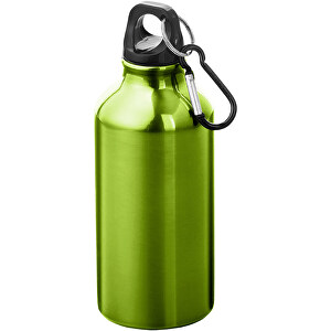 Auslaufsichere Trinkflasche Aluminium  - 400 Ml , apfelgrün, Aluminium, 17,50cm (Höhe)