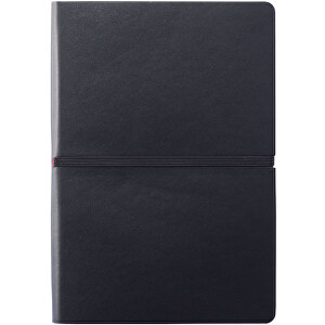 Deluxe Softcover A5 Notizbuch, Schwarz , schwarz, Papier, 21,40cm x 1,30cm (Länge x Höhe)