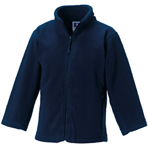 Russell Kids Outdoor Fleece Jacket , Russell, navy blau, 116, 