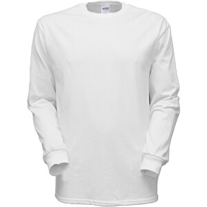 Ultra Cotton Long Sleeve T-Shirt , weiß, L, 