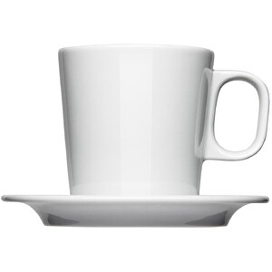 Mahlwerck Milchkaffee Tasse Form 204 , Mahlwerck Porzellan, weiß, Porzellan, 9,50cm (Höhe)