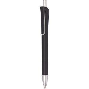 Kugelschreiber OREGON , schwarz, Kunststoff, 14,20cm (Länge)