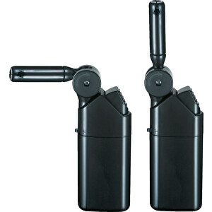 TOM® BB-580 06 Mini-Stabfeuerzeug , Tom, schwarz, AS/ABS, 1,40cm x 12,10cm x 3,00cm (Länge x Höhe x Breite)