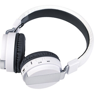 Wireless-Kopfhörer FREE MUSIC , weiß, Kunststoff, 21,50cm x 7,00cm x 14,00cm (Länge x Höhe x Breite)
