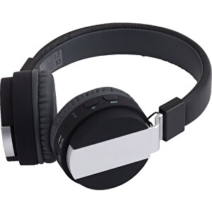 Wireless-Kopfhörer FREE MUSIC , schwarz, Kunststoff, 21,50cm x 7,00cm x 14,00cm (Länge x Höhe x Breite)