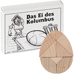Das Ei Des Kolumbus , , 6,50cm x 1,30cm x 5,00cm (Länge x Höhe x Breite)