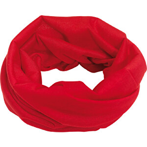 Multifunktionstuch TRENDY , rot, 100% Polyester, 130 g/m², Einheitsgrösse, 24,50cm x 47,00cm (Länge x Breite)