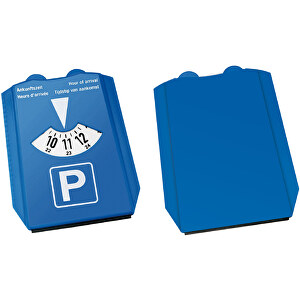 Parkscheibe 'Alpha Duo' , blau, blau, blau, ABS, 15,00cm x 0,80cm x 12,00cm (Länge x Höhe x Breite)