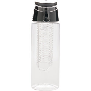 Verschließbare Aromaflasche , transparent, Tritan, ABS, 23,00cm (Höhe)