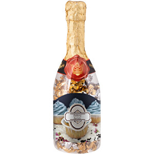 Champagnerflasche Pralinen , Kunststoff, 29,00cm (Länge)