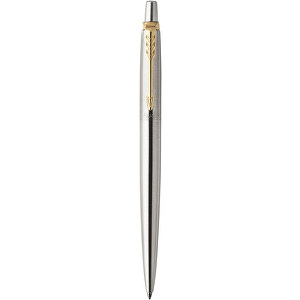 Jotter Edelstahl Kugelschreiber , Parker, edelstahl grau, ABS Kunststoff, Metall, 12,90cm (Länge)