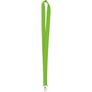 Simple Lany , limettengrün, Polyester, 2,00cm x 90,00cm (Länge x Breite)