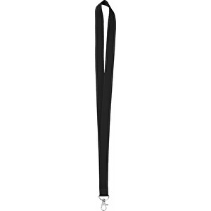 Simple Lany , schwarz, Polyester, 2,00cm x 90,00cm (Länge x Breite)