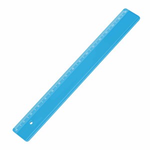 EXPRESSDRUCK Lineal 16 Cm , blau, PS, 17,00cm x 0,20cm x 2,20cm (Länge x Höhe x Breite)