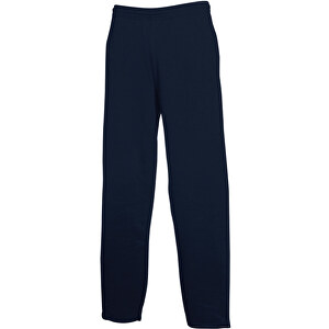 Open End Jog Pants , Fruit of the Loom, deep navy, 80 % Baumwolle / 20 % Polyester, XL, 