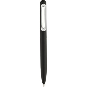 Kugelschreiber ONYX K-VI Mit Geschenkverpackung , Promo Effects, schwarz, Metall gummiert, 14,30cm (Länge)