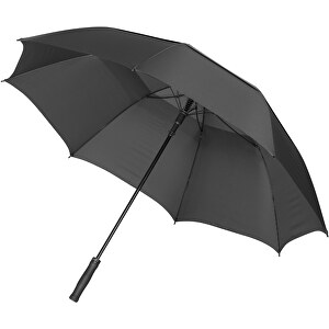 Glendale 30' Automatikregenschirm Mit Luftöffnung , schwarz, Pongee Polyester, 100,00cm (Höhe)