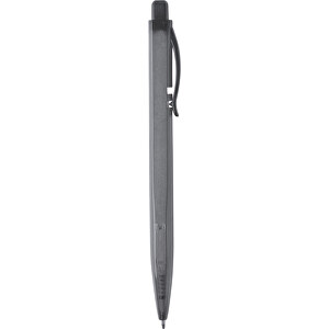 Kugelschreiber DAFNEL , schwarz, Kunststoff, 1,00cm x 0,80cm x 14,50cm (Länge x Höhe x Breite)