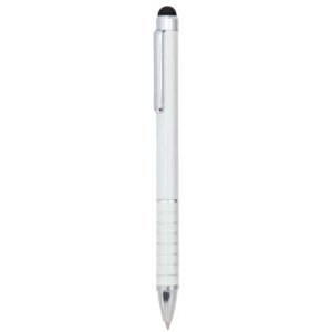 Kugelschreiber Pointer MINOX , weiß, Aluminium, 12,50cm (Breite)