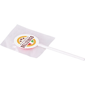 Lollipop med klistermärke