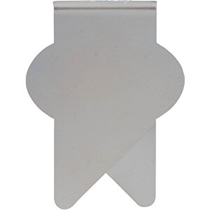 Büroklammer Wingclip Shape 3 , silber, Rostfrei Federbandstahl, 2,90cm x 2,10cm (Länge x Breite)