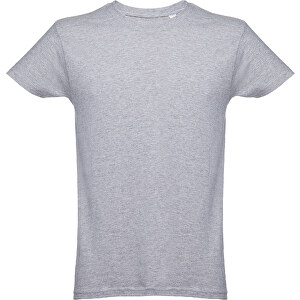 THC LUANDA 3XL. Herren T-shirt , hellgrau melliert, 100% Baumwolle, 3XL, 82,00cm x 65,00cm (Länge x Breite)