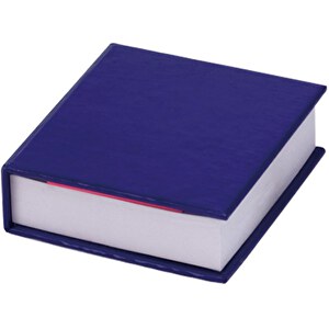Notizzettelbox CODEX , blau, Pappe, 8,00cm x 8,00cm x 2,90cm (Länge x Höhe x Breite)