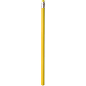 ATENEO. Bleistift Mit Radiergummi , gelb, Holz, 