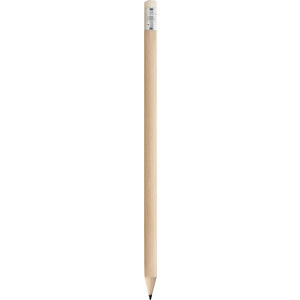 CORNWELL. Bleistift Mit Radiergummi , naturhell, Holz, 0,28cm (Höhe)