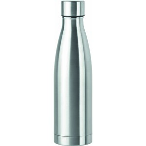 Belo Bottle , silber matt, Edelstahl, 25,50cm (Breite)