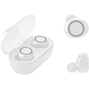 DROP TWS Earbuds bialy