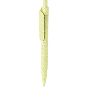 Weizenstroh Stift , grün, ABS, Weizenstroh, 13,90cm (Höhe)