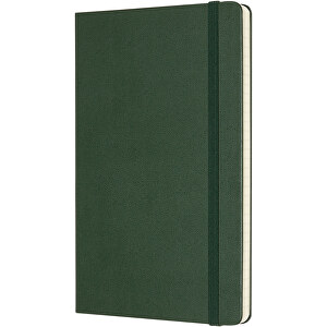 Classic Hardcover Notizbuch L – Liniert , Moleskine, myrtengrün, Lederimitat Papier, 21,00cm x 1,50cm x 13,00cm (Länge x Höhe x Breite)