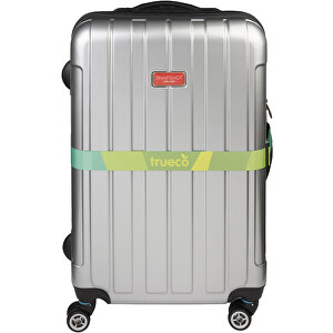 Luuc Vollfarbig Bedrucktes Kofferband - Zweiseitig , weiß, Polyester, 170,00cm x 4,00cm (Länge x Breite)